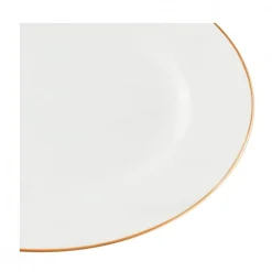 Azafate ovalado 35cm filete oro Limoges