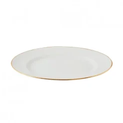 Azafate ovalado 35cm filete oro Limoges