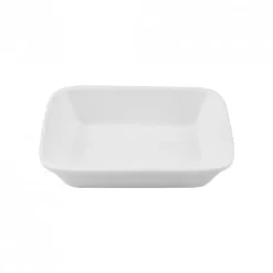 Bandeja de Porcelana Rectangular con Rodón 13cm Contour Wolfen