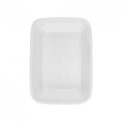 Bandeja de Porcelana Rectangular con Rodón 13cm Contour Wolfen