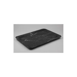 Bandeja exhibidor melamina Marble Negro 53x32,5x2 Efay