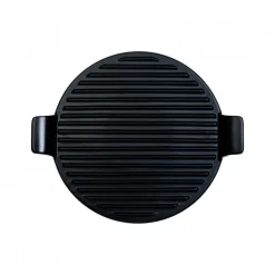 Bandeja Redonda 31cm Cast Iron Look Lugano