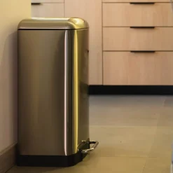 Basurero de Cocina con Pedal 40lt Iron Simplit