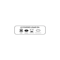 Batería de cocina 7 pzs Natural Roichen