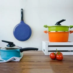 Batería de cocina 7 pzs Natural Roichen