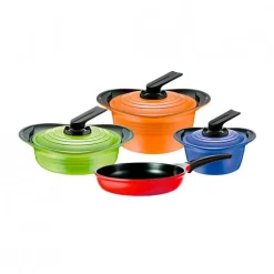 Batería 7 piezas Colores Premium Roichen