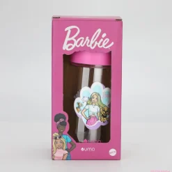 Botella Agua Niños Barbie & Pets 420ml con Bombilla UMA