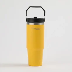 Botella Térmica Bombilla 880ml Amarilla Universe Thermos