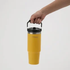 Botella Térmica Bombilla 880ml Amarilla Universe Thermos