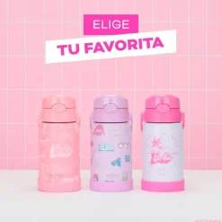 Botella Térmica Niños Barbie Malibu 450ml Acero Inox UMA