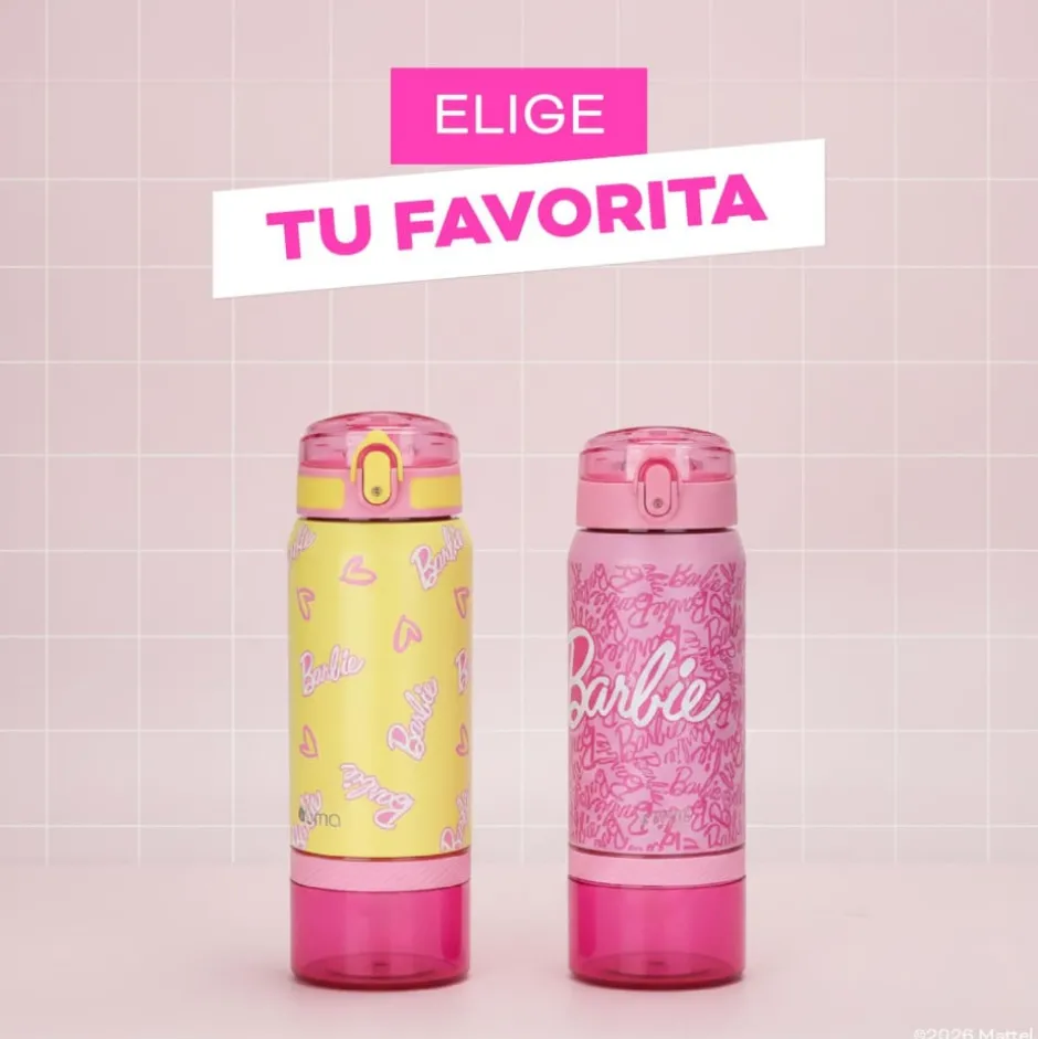 Botella Térmica Niños Barbie Shine 2 en 1 590ml Acero Inox UMA