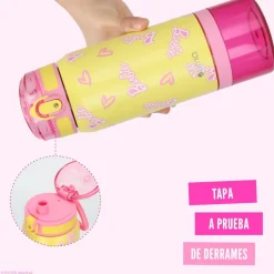 Botella Térmica Niños Barbie Shine 2 en 1 590ml Acero Inox UMA
