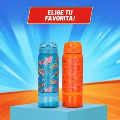 Botella Térmica Niños Hot Wheels Fast 2 en 1 590ml Acero Inox UMA