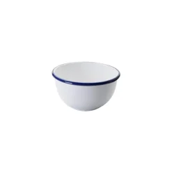 Bowl Acero Esmaltado 20cm Blanca Ibili