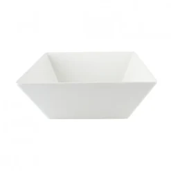 Bowl cuadrado 30cm melamina blanco Efay