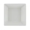 Bowl Cuadrado Melamina Blanco 24cm Efay