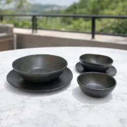 Bowl Melamina Grafito 22,8x6,5cm Lugano