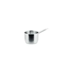 Cacerola Alta con Tapa y Mango 3lt Inoxidable 18x11cm E11302 Rinox