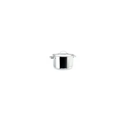 Cacerola Baja con Tapa 27lt Inoxidable 45x17cm E10708 Rinox