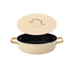 Cacerola Baja 4,3L Aluminio Forjado Beige 28cm Samoa Iconic Arcos