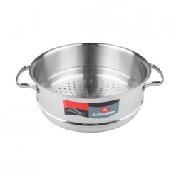 Cacerola Cocción Vapor 3,5lt 24cm Basic 32424 Lacor
