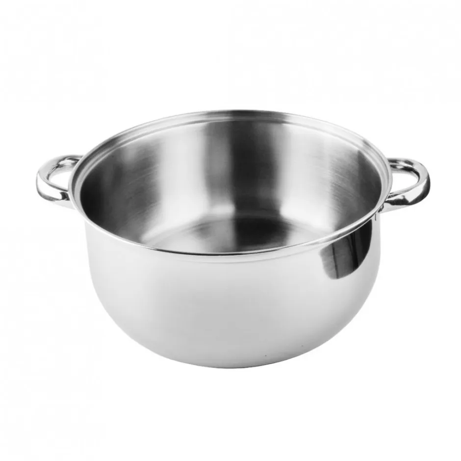 Cacerola de Acero Inoxidable 8,5lt 28x14cm Dussel
