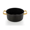 Cacerola 4,3L Aluminio Forjado Negro 24cm Samoa Iconic Arcos
