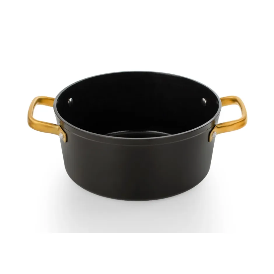 Cacerola 4,3L Aluminio Forjado Negro 24cm Samoa Iconic Arcos
