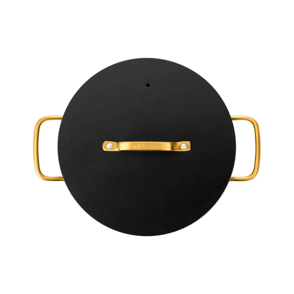 Cacerola 4,3L Aluminio Forjado Negro 24cm Samoa Iconic Arcos