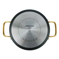 Cacerola 4,3L Aluminio Forjado Negro 24cm Samoa Iconic Arcos