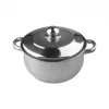 Cacerola 5,5lt Acero Inoxidable 24x13cm Dussel