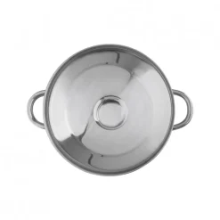 Cacerola 5,5lt Acero Inoxidable 24x13cm Dussel