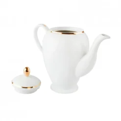 Cafetera con Tapa Filete Oro Limoges