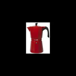 Cafetera Italina Express Aluminio 450ml Bahia Roja Ibili