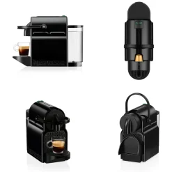 Cafetera Nespresso Inissia Black + Espumador Aeroccino