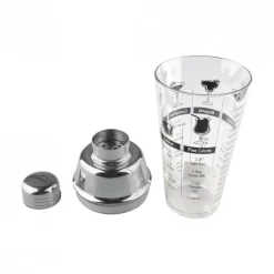Coctelera Acrílica con Tapa Inoxidable 450ml Lacor