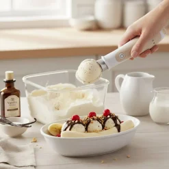 Cuchara Recargable Térmica para Helado Aura