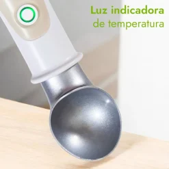 Cuchara Recargable Térmica para Helado Aura