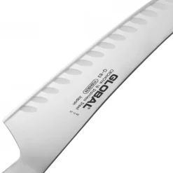 Cuchillo Medio Golpe Global fluted 18 cm
