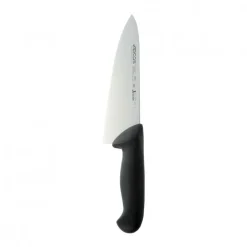 Cuchillo Medio Golpe Negro 20cm Arcos