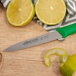 Cuchillo Puntilla Verde 10cm Nova Arcos