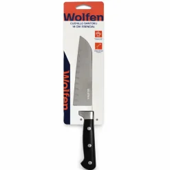 Cuchillo Santoku 18 cm Wolfen
