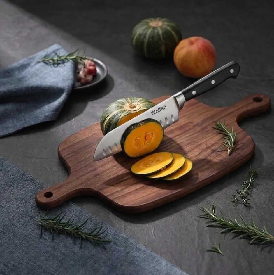 Cuchillo Santoku 18 cm Wolfen