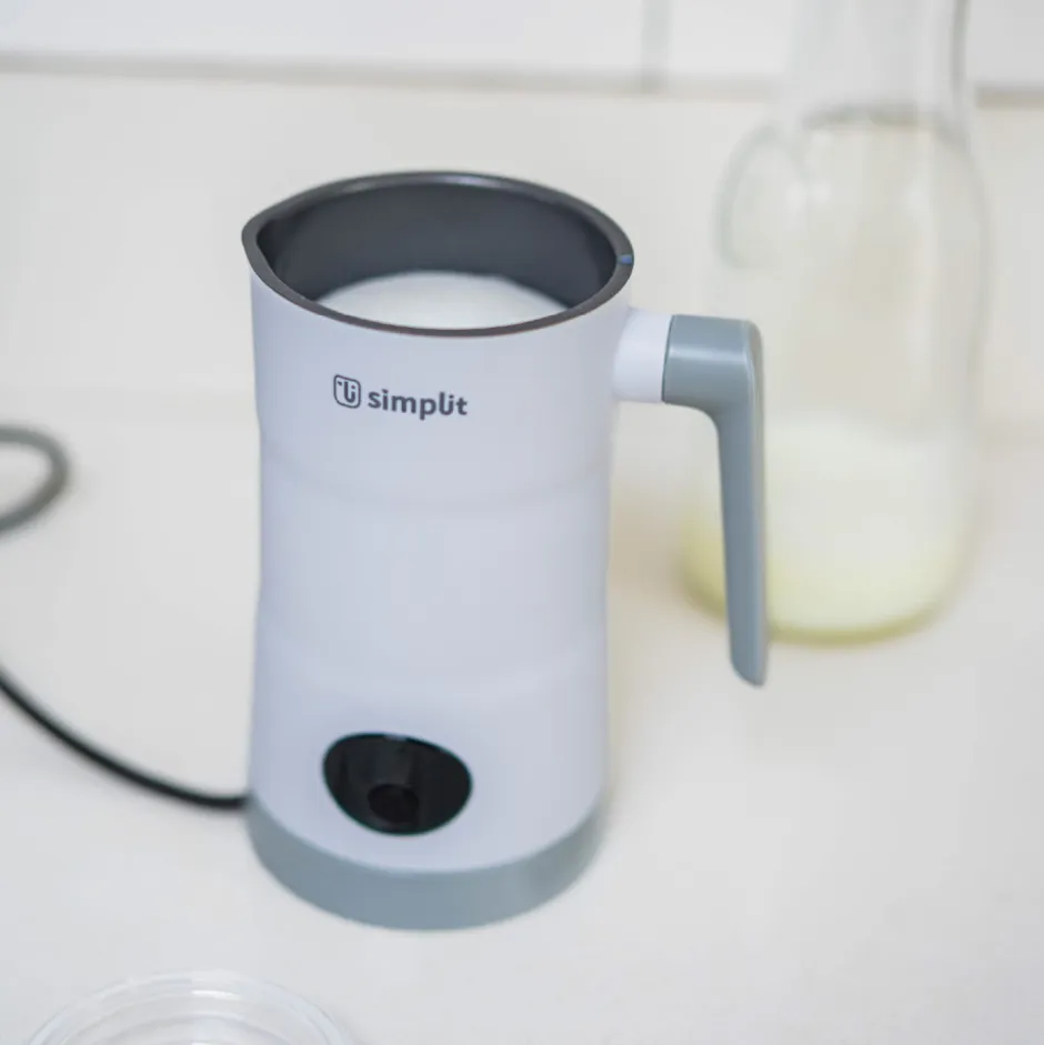 Espumador de Leche 4 en 1 Blanco Simplit
