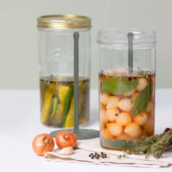 Frasco con Levantador de Aceitunas 1 lt Kilner