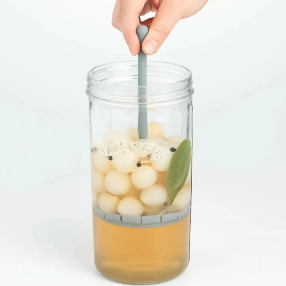 Frasco con Levantador de Aceitunas 1 lt Kilner