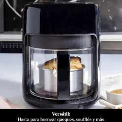 Freidora de Aire Air Fryer Crystal 4L vidrio EasyWays