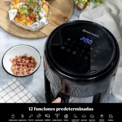 Freidora de Aire Air Fryer Crystal 4L vidrio EasyWays