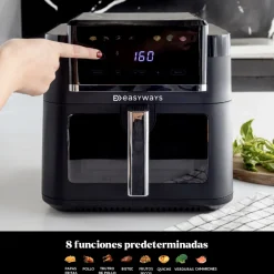 Freidora de Aire Air Fryer XL prime 7,5L con visor EasyWays