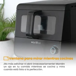 Freidora de Aire Duo 10lt Negra Mouvair